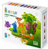 Hey Clay, Zestaw Zwierzęta Leśne