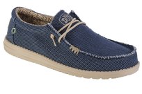Hey Dude Wally Braided 40003-4NM, Męskie, buty sneakers, Niebieski