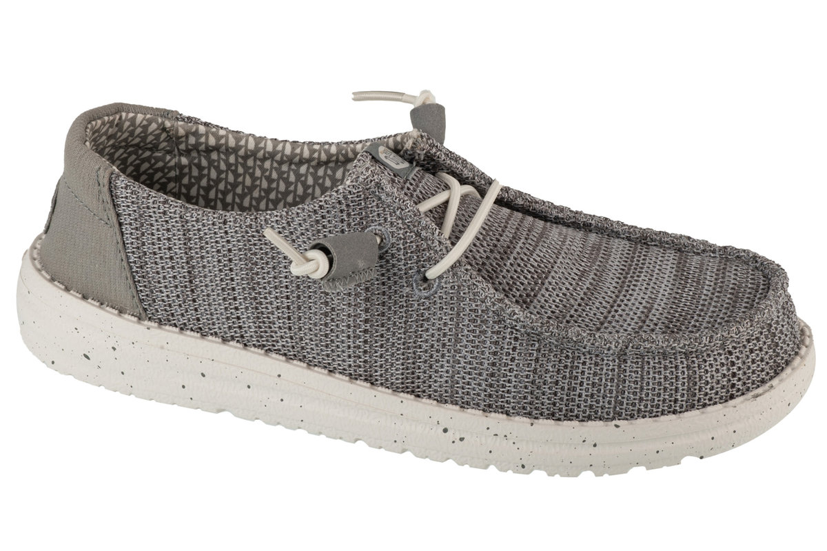 Hey Dude Wendy Stretch Sox 41878-007, Damskie, buty sneakers, Szary ...