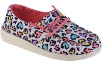 Hey Dude Wendy Youth 130120170, dla dziewczynki, buty sneakers, Biały