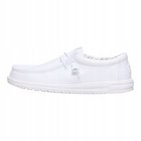 HeyDude Męskie Lekkie Mokasyny Buty Półbuty Wsuwane Wally Stretch Canvas 45