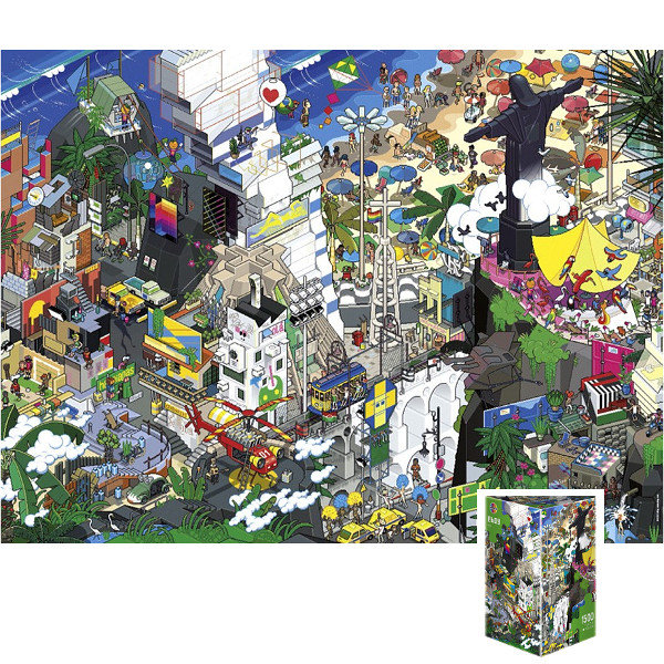 Heye, puzzle, Rio eBoy, 1500 el.