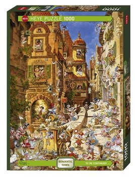 Heye, puzzle, Romantyczne miasto Dzień, 1000 el. - Heye