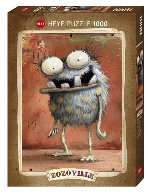 Heye, Puzzle, Zozoville Wielkie Oczy, 1000 El. - Heye | Sklep EMPIK.COM