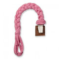 Hi Little One,Warkoczykowa zawieszka do smoczka, Baby Pink&nbsp;-&nbsp;Hi Little One