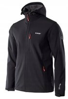Hi-Tec, Kurtka męska z kapturem, Softshell, Czarny, XL Hi-Tec