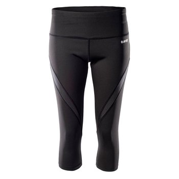 Hi-Tec Legginsy 3/4 Damskie Trening Likia (L / Czarny) - Hi-Tec