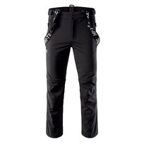 Hi-Tec Męskie Spodnie Turystyczne Lermo Softshell (XXL (193cm) / Czarny) Hi-Tec