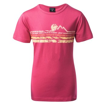 Hi-Tec, NEIMO JRG, T-Shirt dziecięcy, Rose Red, 146,  - Hi-Tec