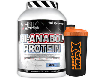 HI TEC, Odżywka białkowa, Anabol Protein, 2250 g + shaker + koszulkadżywka białkowa, Hi An - Hi-Tec