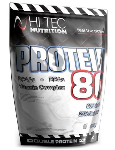 HI Tec, Protein 80, 1000 g, wanilia
