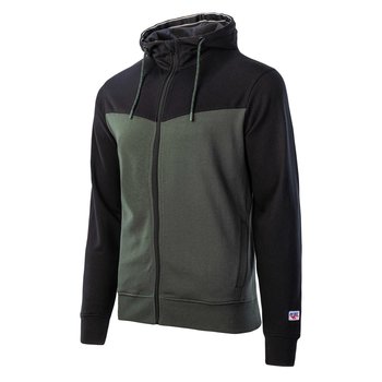 Hi-Tec, SABARIN, Bluza sportowa męska, Deep Forest/Black, M - Hi-Tec