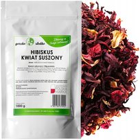 Hibiskus Herbata Kwiat Hibiskusa Suszony 1Kg gorzkoislodko