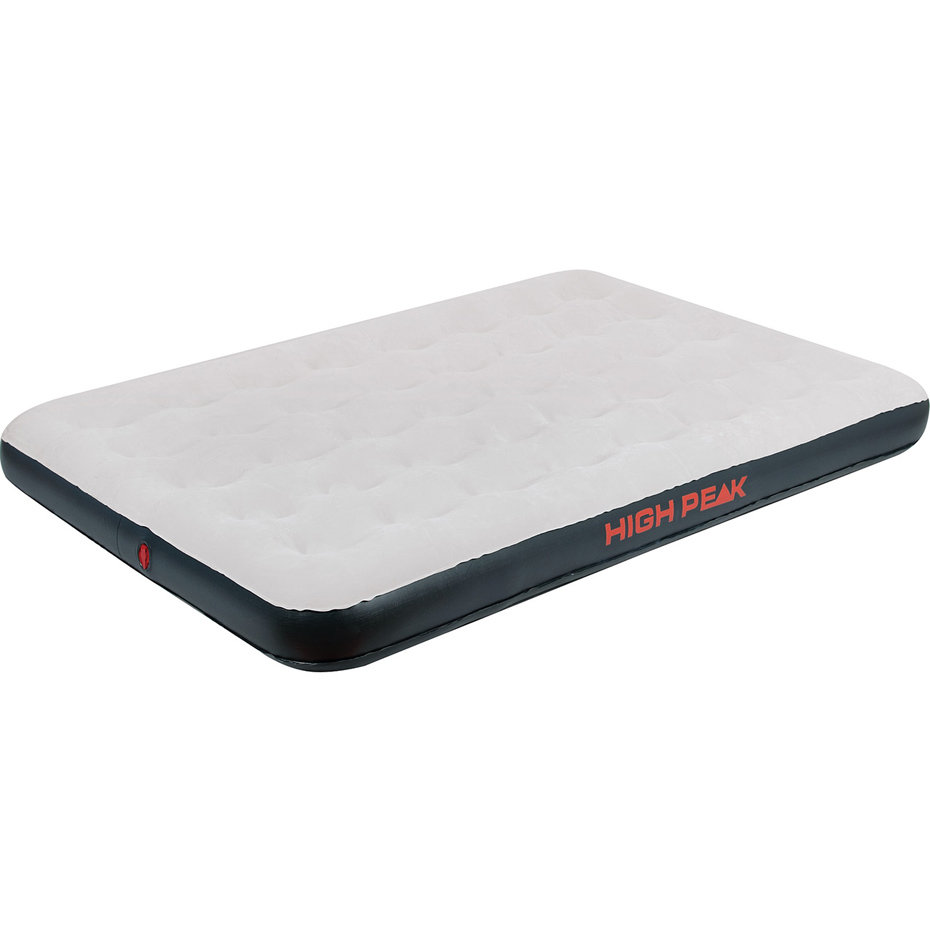 High Peak, Materac 2-osobowy, Double 40034, szary, 197x138x20 cm