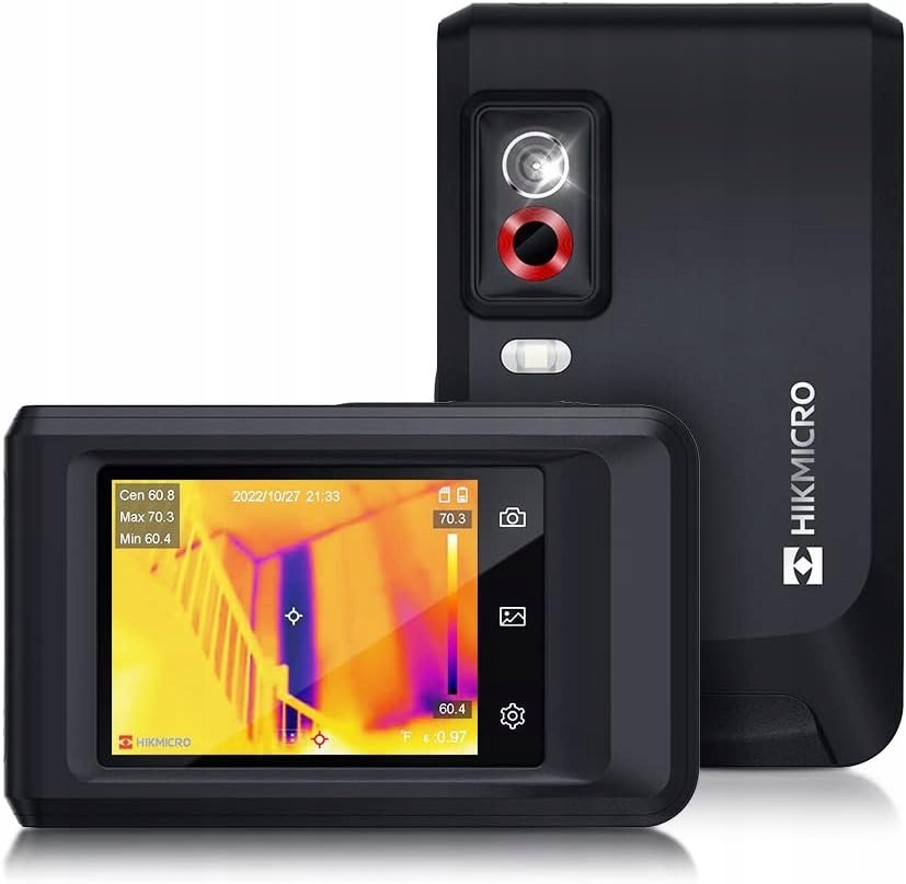 Zdjęcia - Pirometr Hikmicro Pocket2 Kamera termowizyjna o rozdzielczości 256 x 192 IR 25Hz 