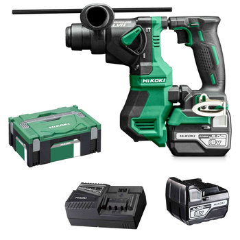HIKOKI DH18DPA Młotowiertarka Akumulatorowa SDS-Plus 2x5.0Ah 1,3J 18V - HIKOKI