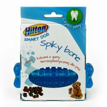 HILTON Dog Spiky Ball mix kolor Kość z kolcami  12cm dla psa - HILTON