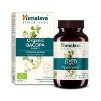 Himalaya Organiczna Bacopa Monnieri Brahmi Pamięć Koncentracja Mózg 60 Tab Himalaya