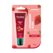 HIMALAYA Truskawkowy balsam do ust z błyszczykiem 10 g Himalaya
