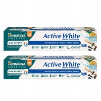 Himalaya Ziołowa pasta wybielająca w żelu Active White 75 ml ZESTAW 2szt Himalaya