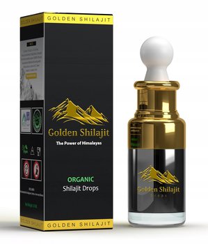 Himalayan Healing, Himalajskie Mumio Golden Shilajit Drops 100% Bio Krople, 30ml - Himalayan Healing