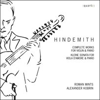 Hindemith: Complete Works For Violin And Piano Kobrin Alexander, Mints Roman
