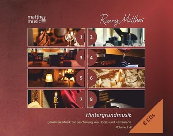 Hintergrundmusik Vol.1 - 8 Gemafreie Musik zur Beschallung von Hotels und Restaurants (Klaviermusik, Jazz & Klassik) - Various Artists