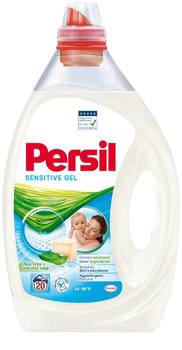 Hipoalergiczny żel do prania ubranek dziecięcych PERSIL Sensitive z mlekiem migdałowym, 1l - Persil