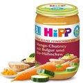HiPP, Bio, kasza bulgur z kurczakiem w sosie mango, 220 g - Hipp