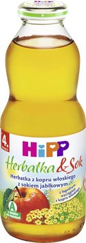Hipp, Herbatka&sok, Herbatka z kopru włoskiego z sokiem jabłkowym, 500 ml, 4m+ - Hipp
