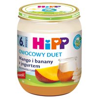Hipp Mango I Banany Z Jogurtem 160G Bio