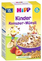 Hipp, Musli zbożowe kaczuszki z truskawkami, 200 g