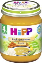 Hipp, Zupka jarzynowa - krem bio, 125 g, 4m+