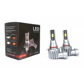 Hir 1 Żarówki Led 9011 9V-30V Canbus Csp 2Szt 2X 4000Lm Mocna Biała Nowość Motoledy - motoLEDy