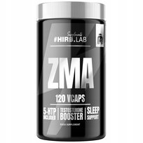 HIRO.LAB ZMA 120 vcaps. - Cynk + Magnez + Witamina B6 + 5HTP + Melatonina Hiro.Lab