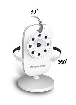 Hisense, Dodatkowa kamera do niani elektronicznej, Babysense Video V24 - BabySense