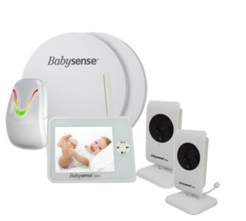 Hisense, Elektroniczna videoniania Babysense V35 z monitorem oddechu Babysense 7 - BabySense