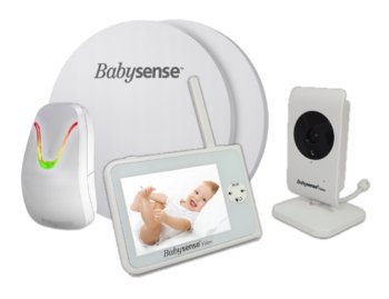 Hisense, Elektroniczna videoniania V35 z monitorem oddechu Babysense 7 - BabySense