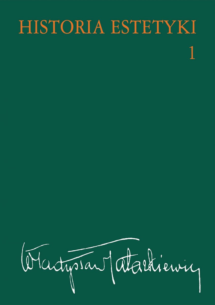 Historia estetyki. Tom 1 - ebook epub