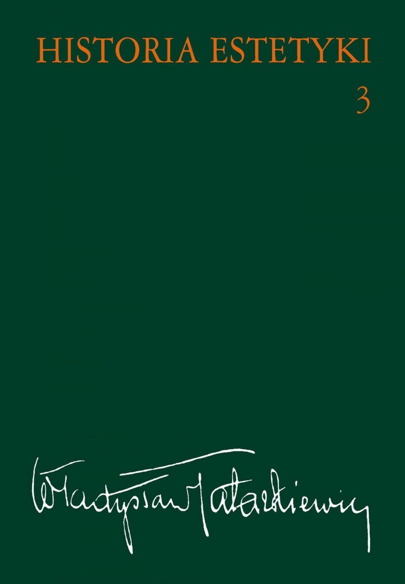 Historia estetyki. Tom 3 - ebook mobi