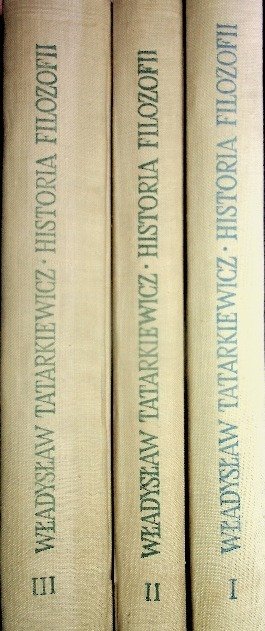 Historia filozofii Tom 1 do 3 - Tatarkiewicz Władysław | Książka w Empik