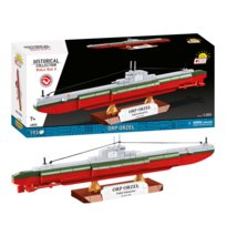 Historical Collection WWII Okręt Podwodny Polish Submarine Orp Orzeł 193 Kl., Cobi-4855 COBI
