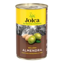 Hiszpańskie oliwki zielone z migdałem w puszce 300 g Jolca
