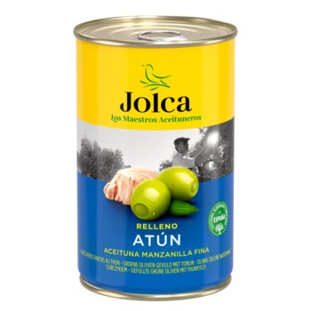 Hiszpańskie oliwki zielone z tuńczykiem w puszce 300 g Jolca - Inna marka
