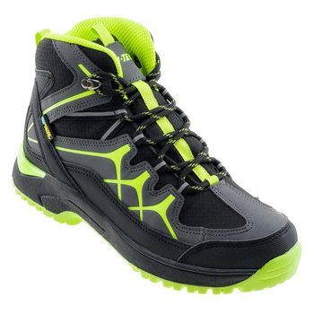 Hitec, Buty dziecięce, wysokie, Miko Mid WP Teen, Black/Dark Grey/Lime, 36 - Hi-Tec