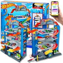 Hitowy Zestaw Hot Wheels – Spełnij Marzenia Małego Kierowcy Garaż Parking Z Windą Prezent Dla Syna + Ebook