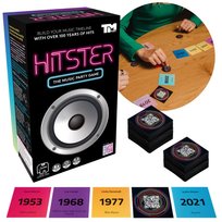Hitster Imprezowa gra muzyczna, gra towarzyska, planszowa