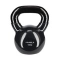 HMS, Kettlebell żeliwny pokryty winylem, KNV, czarny, 10 kg - HMS