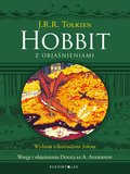 Hobbit z objaśnieniami (barwione brzegi)&nbsp;-&nbsp;Tolkien John Ronald Reuel