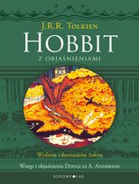 Hobbit z objaśnieniami Tolkien John Ronald Reuel